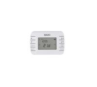 Baxi Cronotermostato Modulante per Caldaia a Condensazione MilkyWay Crono 18 Bianco Mod. A7790606