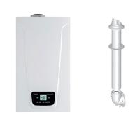 Baxi Duo Tec Compact E 24 caldaia a condensazione con kit fumi | A7722082