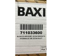 BAXI Gruppo blocco idraulico mandata Duo Tec Compact Fourtech Eco4 711033600
