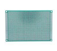 Baxnore 10 PCS 8x12 cm CIRCUITTO, Breadboard in scatola in scatola PCB a doppio lato in fibra di vetro, Breadboard a doppio lato PCB per progetto elettronico