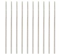 Baxnore 10 Pezzi Alesatori per Macchina, Set di Alesatori a Serraggio HSS, Fresa a Flauto Dritto, Utensile da Taglio Resistente all'Usura per Trapano Fresatrici
