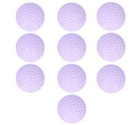 Baxnore 10 pezzi di maniglie per porte in silicone di alta qualità, protezioni da parete, paraurti adesivi forti per pomello della porta, protezione dei mobili dell'armadio, protez (Viola)