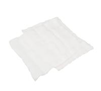 Baxnore 100 pezzi di garza di cotone premium viso morbido pretagliato lenzuolo per il viso per trattamenti termali professionali cura della pelle domestica bianco 100 conteggi