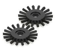 Baxnore 2 SPAZZOLE DI RICAMBIO PER RUOTA MACCHINA PER MAGLIA PROFESSIONALE, ACCESSORI IN PLASTICA RESISTENTE PER MACCHINE PER MAGLIA SERIE KH KH868 KH821 KH965 KH970