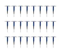 Baxnore 24 pezzi Tappo di riparazione dei pneumatici Kit plug per foratura in gomma Kit di funghi unghie in acciaio in acciaio a corona ad alta resistenza per motocicletta per auto