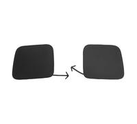 Baxnore 2PCS Paraurti Anteriore Gancio di Traino Copertura 52128 21901 Sinistra Destra Paraurti Auto Gancio di Traino Occhio Cap di Ricambio per TC 2011 2013 Nero PP Coppia