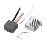 Baxnore 3 Hotend Estrusore Testina di stampa Ugello da 0,4 mm Ottone Lega Ti Kit hotend per stampante 3D ad alte prestazioni Costruzione interamente in metallo Facile installazion