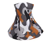 Baxnore 4 pezzi per esterno anti- fascia per la protezione per la protezione solare sportiva per il viso in microfibre in poliestere morbido traspirante elastico in poliestere per (9)