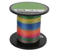 Baxnore 500 m PE Linea di Pesca 8 Fili Intrecciati Intrecciati ad Alta Resistenza Durevole la Linea Principale della Pesca in Acqua salata Liscia per Acqua Dolce per Piscina del se (5.0)