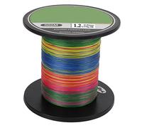 Baxnore 500 m PE Linea di Pesca 8 Fili Intrecciati Intrecciati ad Alta Resistenza Durevole la Linea Principale della Pesca in Acqua salata Liscia per Acqua Dolce per Piscina del se (1.2)