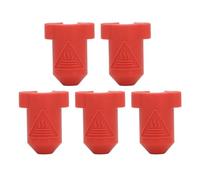Baxnore 5PCS Stampante 3D Hot End Copertura Copertura protettiva in silicone ad alta temperatura per stampanti K1 K1C Ender 3 V3 KE CR10 SE