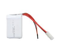 Baxnore 5T 7.4V 4200mAh Batteria Lipo Ricevitore ad alta tensione Batteria Lipo per Plug RC Modello di auto Accessorio
