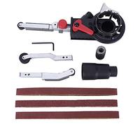 Baxnore Accessorio professionale per levigatrice a nastro per smerigliatrice angolare 3 bracci di lavoro in lega di alluminio compatibile con smerigliatrici con mandrino da 10 mm p