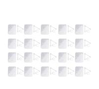 Baxnore Action Figure Stand Base di supporto per display stabile in acrilico per figure di bambole da 6 pollici Confezione da 20 strumenti premium trasparenti e durevoli per organi