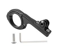 Baxnore Adattatore per montaggio su manubrio per supporto per bici in lega di alluminio a forma di Q per 3 4 5 6 7 Supporto per fotocamera da manubrio robusto e durevole di alta qu
