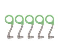 Baxnore Anello professionale Ahing Cutter, cinghia d'acciaio di manganese per alberi da frutto, strumento di potatura da 9 cm con maniglia non slip