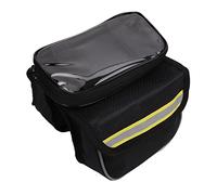 Baxnore BASE BIKE Porta del telefono Bagva impermeabile shock a prova di shock Telefono con pellicola TPU trasparente per smartphone da 4,8 a 5,7 pollici Accessori per ciclismo i (Colore giallo)