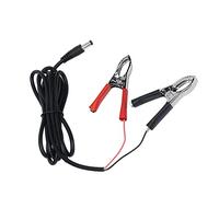 Baxnore Battery Cable 1.5M Heavy Duty Copper Wire Tuning Fork Clamp 12V 24V Power Cord Adapter with PVC Insulation for Car Boat Motorcycle Battery Charging Accessories