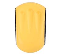 Baxnore Blocco di levigatura in schiuma PU Elastica morbida con design a anello di gancio, levigatrice a mano ergonomica di dimensioni moderate per lucidatura in legno, superfici d (5 pollici 125 mm)