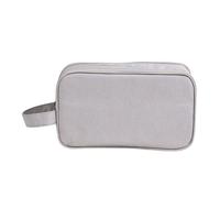 Baxnore Borsa da toilette in fibra di poliestere di grande capacità, portatile, con separazione tra asciutto e bagnato, per viaggi d'affari, resistente e leggera, organizer per il