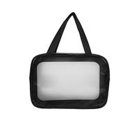 Baxnore Borsa di stoccaggio da viaggio Grande sala da viaggio per viaggi trasparenti per viaggi estetici per donne ragazze PVC Materiale traslucido Design 30x21x9cm