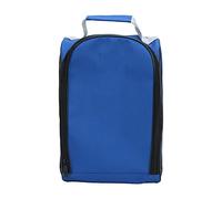 Baxnore Borsa per scarpe da golf con ventilazione resistente Carrier con cerniera impermeabile per uomini e donne Sport Sports Storage Blue Canvas 32.5x21x13cm