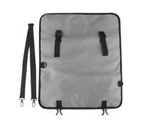 Baxnore Borsa professionale per coltelli da chef, organizer per posate durevole, di grande capacità, con custodia per campeggio, escursionismo, all'aperto, poliestere nero