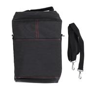 Baxnore Borsa termica premium per vino da 2 bottiglie, borsa termica per vino, a prova di perdite, con tracolla regolabile, per picnic, viaggi e avventure all'aria aperta, struttur (Nera)