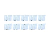 Baxnore Clip cavo adesivo antincendio Organizzatore Versatile Organizzatore Cavo di gestione del cavo Sticky per la fabbrica Home Office Foglio zincato 10pcs