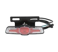 Baxnore Coillight del ciclo elettrico, luce posteriore con segnali di svolta, luce di ciclismo ABS a tenuta IP65, 5 modalità di illuminazione per la sicurezza della notte