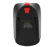 Baxnore Convertitore batteria per elettroutensile Adattatore batteria al litio ad ampia compatibilità per utensili cordless PBA 18V