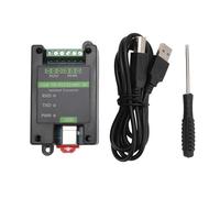 Baxnore Convertitore industriale da USB a RS232 RS485 Convertitore USB isolato su chip FT232RNL con 3 indicatori LED Stabile e affidabile ad alta velocità per Linux Android Custodi