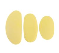 Baxnore Costolette di ceramica in silicone premium di 3 strumenti di scultura di argilla in ceramica flessibile di grado professionale per artisti e artigiani morbidi strumenti di