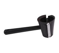 Baxnore Cutter a spirale in acciaio inossidabile e pelapapolo di alta qualità utensile da multifunzionale per creare nastri e decorazioni nere 6.5x7.5x18,5 cm