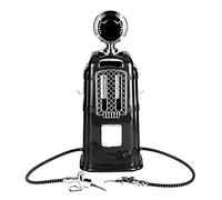 Baxnore Dispenser per bevande a doppio ugello da 1000 cc Retro pompa a gas stile alcol liquore birra vino distributore a pompa per bar domestici ristoranti KTV plastica ABS 21,5x17 (Nera)