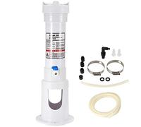 Baxnore Dispermato di Piscina Dispenser Automatico Chiuso Completo con valvola di Controllo per Piscine Piscine per Piscine Sauna ABS PVC 52.5x17cm
