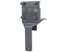 Baxnore Drill Hole Locator, ABS Plastic Dowel Locator Tool, Wear Resist Straight Hole Punch Locator, Wood Doweling Guide for Woodworking (Grigio)