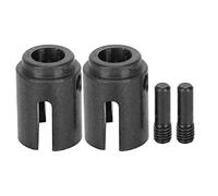 Baxnore Drive Cup Rc Accessorio Accessorio ad alta resistenza Metal Black 2 pezzi Set per Remo 1 10 Modelli di auto RC 1031 Lipo 1035 1073 SJ 1093 ST 1071 SJ 1072 SJ 1096 1095 Sost