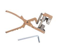 Baxnore Forbici da innesto professionali Strumento per potatura Taglio a forma di V grigio Maniglia antiscivolo per innesto di piante da giardino in lega di alluminio leggera