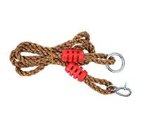Baxnore FORNA Swing Regolabile 180 cm con Fibbia in Acciaio Inossidabile, Corda da Arrampicata da 440 libbre per oscillazioni per Interni Esterni Yoga Aereo
