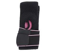 Baxnore Ginocchiera sportiva professionale Supporto manica di compressione Cuscinetto protettivo per corsa Ciclismo Allenamento in palestra Sollievo articolare Nylon Silicone Trasp (Rosa)