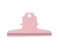 Baxnore Graffette grandi a forma di toro, morsetti in metallo con molle resistenti, clip per cerniera in metallo appendibile, fino a 200 fogli, per lavagne da disegno, casa e ufficio (rosa)