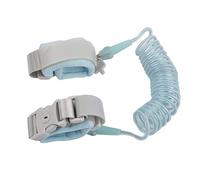 Baxnore Guinzaglio da polso anti-smarrimento 2M Chiusura a chiave di sicurezza Polsino per imbracatura per bambini per parco a piedi Centro commerciale Filo di acciaio PU all'apert (Blu)