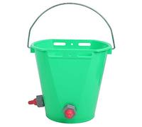 Baxnore HL MP69 Tettarelle Multiple in plastica Secchio per Alimentazione del Latte per Agnello ad Alta capacità da 8 Litri con Scala e valvola di ritegno per bovini o Ovini Alimen (Due Stili di
