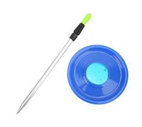 Baxnore Il Vassoio per Esche è Un Accessorio da Pesca Magnetico Resistente e Durevole con Presa di Terra per la Pesca all'aperto (Blu)