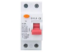 Baxnore Interruttore automatico di corrente 2P 25A 40A 63A Protezione dalle perdite 230VAC Interruttore di sicurezza elettrico ad alta capacità per edifici commerciali industriali (mio fratello)