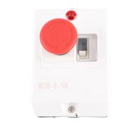 Baxnore Interruttore automatico salvamotore con manopola di emergenza e lampada di segnalazione per motori industriali Materiale ABS 6-10A 230/240V 400/415V 500V 690V IP55