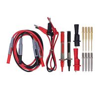 Baxnore Kit di puntali per multimetro professionale con clip per sonde in ottone per test elettrici automobilistici per uso domestico industriale