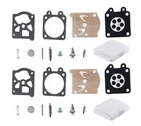 Baxnore Kit di ricostruzione del carburatore per 026 MS260 024 MS240 MS250 FS85 FS86 FS88, parti di riparazione di carboidrati in serie, scatola di stoccaggio, costruzione di ferro