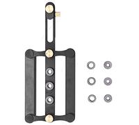 Baxnore Kit professionale per la lavorazione del legno con dima autocentrante per tasselli, realizzato in lega di alluminio per forare con precisione tavole di legno da 18" (60 mm)